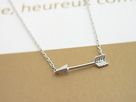 Arrow Gold Necklace